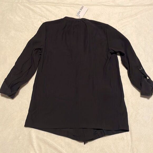 Nine West- Drapey Utility Jacket in Mineral Black- Zip Closure- Size X-S- NWT - Picture 6 of 14